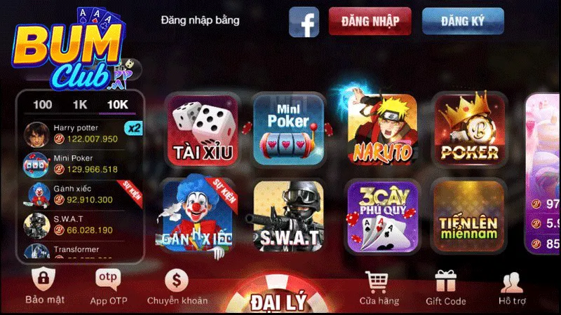 Quy trình đăng kí Bumclub